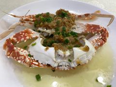 蒜蓉蒸蟹-锐记美食店·现捞海鲜(闸坡店)