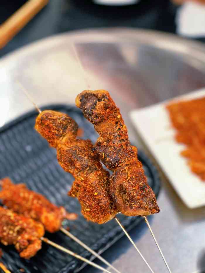 羊枪羊炮-"收藏很久的店,趁着过节去体验了一把.生意.