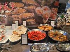 -广州万富希尔顿酒店-感趣自助餐厅·生蚝海鲜刺身