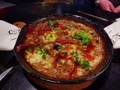伊比利亚火腿鸡肉奶油芝士饭-C&R西班牙餐厅