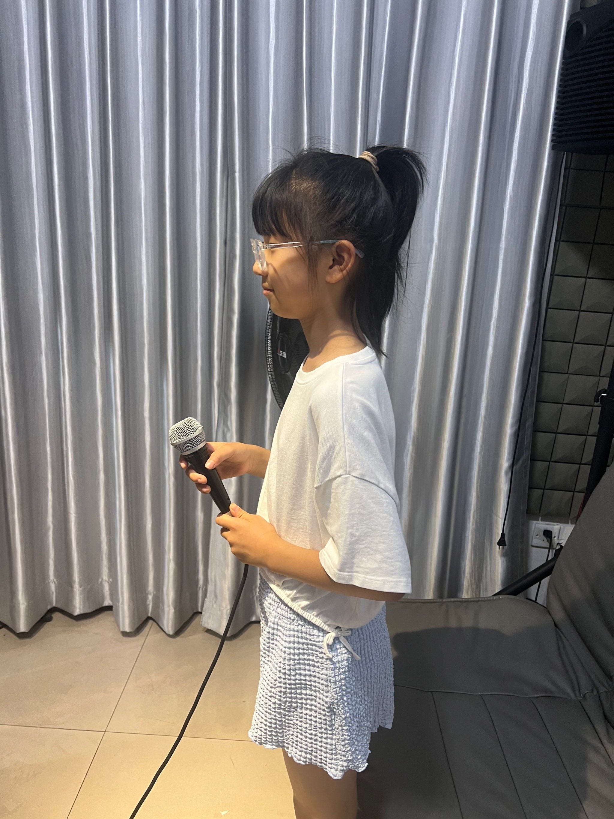 每次唱歌课都很开心,北京程一鸣工作室学习唱歌的小朋友们