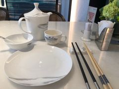 餐具摆设-南太湖山庄·四季轩&国风堂中餐厅