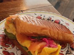 三文鱼三明治-Alimentari早午餐(安福路店)