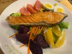 虚度光阴的慢热三文鱼沙拉-Dreamsalad梦想轻厨(健康轻食·减脂沙拉·意面·祖庙店)