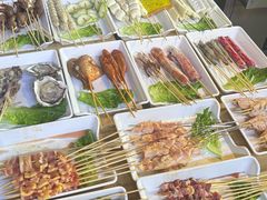 -山野的朋友露营炭火烤肉