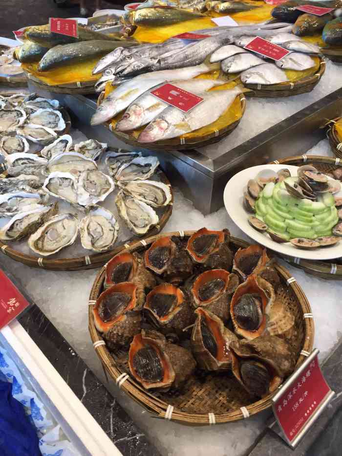 铭家小院私家菜(高新店)-"海鲜特别新鲜!即使送的海鲜粥里也是真材实.