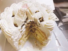 栗子鲜奶蛋糕-红宝石·鲜奶小方·海派西点房(莘庄龙之梦店)