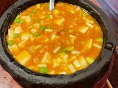 石锅鸡汤豆腐-绿茶餐厅(华联万柳店)