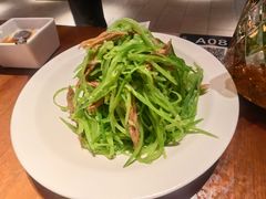 荷兰豆拌黑腐竹-蝦塘·中国餐馆(城墙南马道巷店)