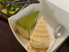 抹茶千层蛋糕-Sugar Lab Pancake House