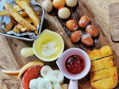小吃拼盘-慢遊咖啡(下坝坊店)