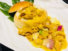 椰香咖喱面包鸡-梧桐餐厅(泉城路店)