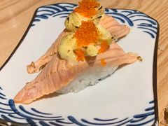 榴莲焗三文鱼-六本目日式料理(珊瑚沙家园店)