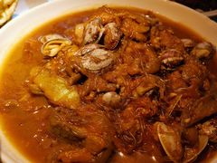 茄子炖蚬子-日丰园海肠水饺·老字号大连海鲜(和平广场店)