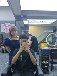 -藤野造型专业烫染接发