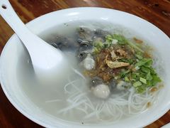 蚵仔线面-建国蚵煎蚵面