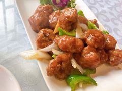 煎丸子-宝发园名菜馆
