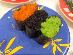 三色飞鱼籽-京樽回転寿司(奥林匹克店)