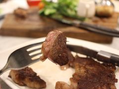 招牌美國肉眼牛扒配黑松露薯蓉-Lex Coffee