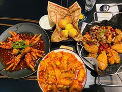 鱼饼炒年糕-博欧姆新派韩国料理·炸鸡(艾尚店)