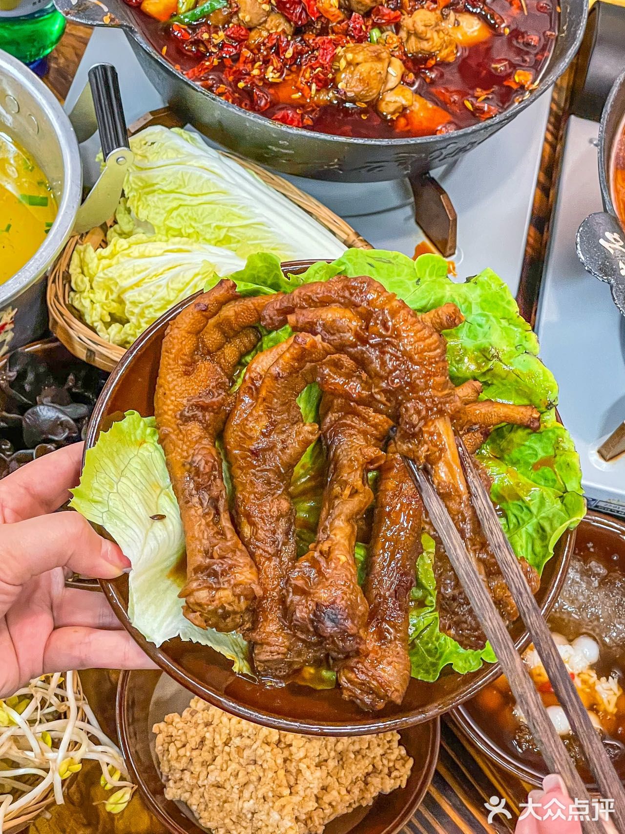 不吃三碗米饭都对不起这盆天花板辣芋儿鸡[调皮][调皮]