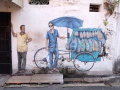 -槟城街头艺术街区