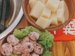 手工鲜肉圆-笔记安顺夺夺粉火锅(龙湾万达店)