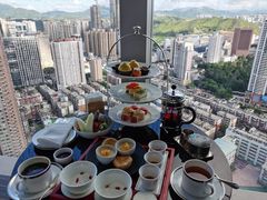 -君悦酒店·大堂酒吧·高空下午茶·暮色微醺