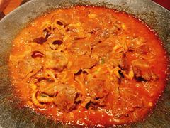 铁板章鱼五花肉-春熙台韩国料理·章鱼肥牛(西丽店)