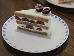 咖啡车厘子奶油蛋糕-竹子咖啡bamboo coffee