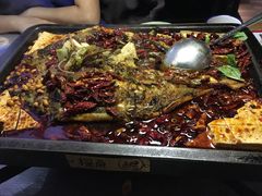 -探鱼·鲜青椒爽麻烤鱼(广州花都来又来店)