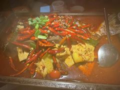 -探鱼·鲜青椒爽麻烤鱼(广州南沙万达广场店)