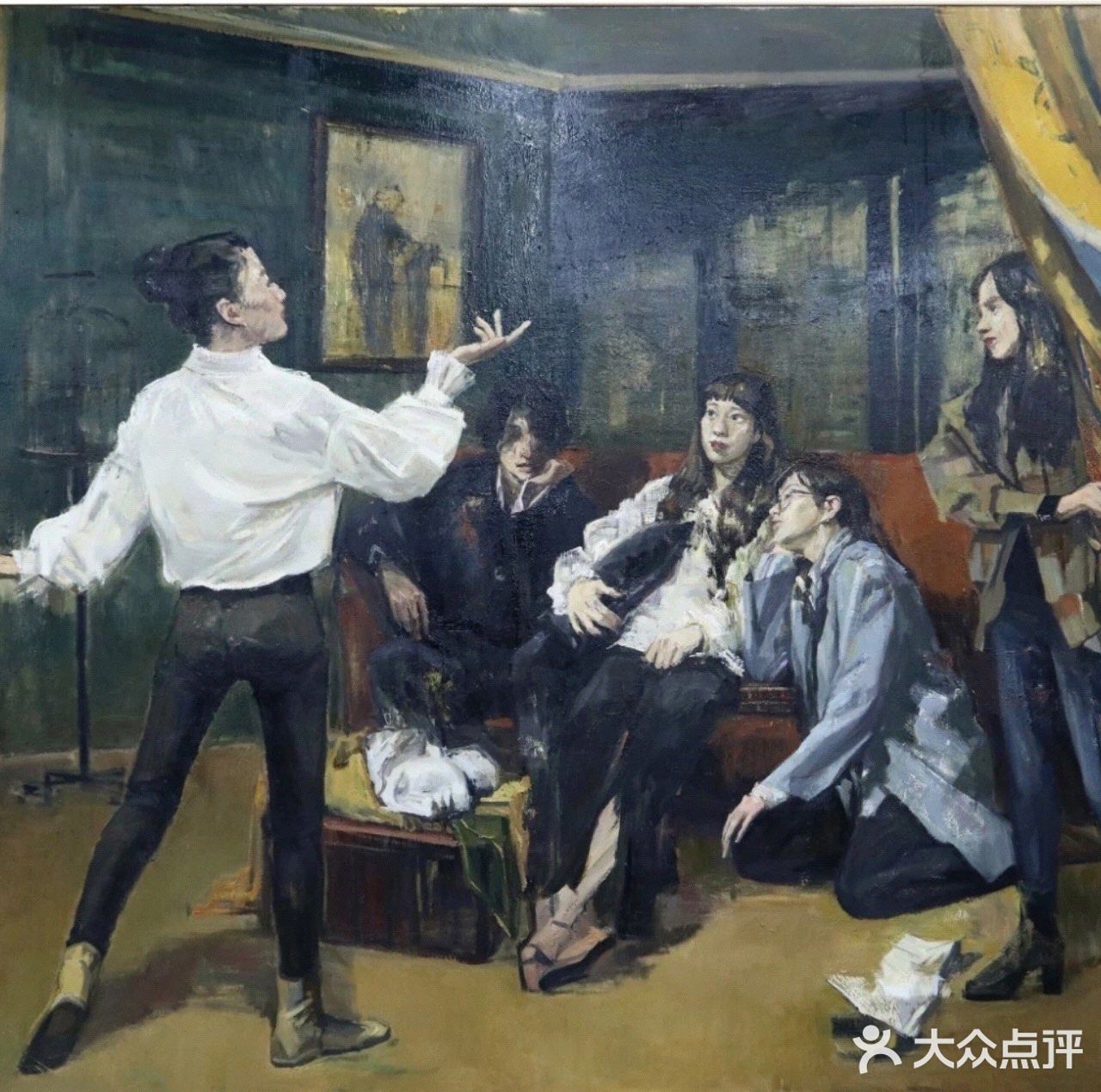 中国美院学生油画、壁画作品