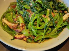 马拉盏炒通菜-大头虾越式风味餐厅(光明广场店)