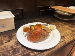 家乡风味烤猪肋排配烧烤汁扒蕃茄-兰特伯爵西餐厅·啤酒屋(方庄店)