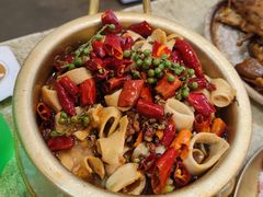 油爆麻椒牛心管-大油嘴碳烤油边