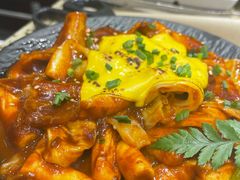 鱼饼炒年糕-安又胖韩国烤肉(美罗城店)