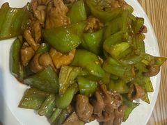 尖椒肥肠-方城小吃店