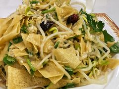 煎饼拌豆芽-张记荞面馆