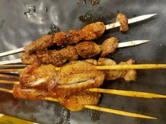 烤鸡翅-西部马华清真兰州牛肉面·烧烤夜市(关东店)