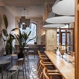 咖啡店设计|文化气息氛围的空间