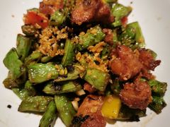 榄菜四季豆炒鸡脆骨-汤城小厨•粤菜•靓汤(苏州街店)
