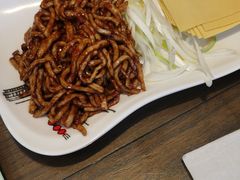 京酱肉丝-门框胡同褡裢火烧(赵公口店)