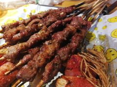 新鲜羊肉串-新疆烧烤王(广灵店)