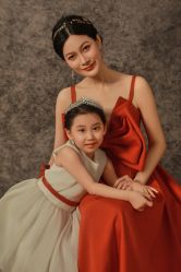 -时光纪亲子全家福照相馆(静安店母女写真父母纪念照)