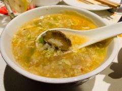 DIY鲍鱼牛肉鸡蛋粥-海底捞火锅(锦艺城店)