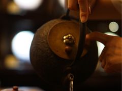 铁壶泡茶-大可堂普洱茶馆(襄阳南路馆)