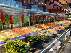 自助取餐区-千家粗粮王·火锅烧烤自助(庆阳店)