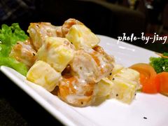 菠萝油条虾-鹿港小镇(悠唐店)