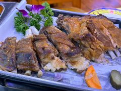 蒙古烤羊排-德乐海蒙餐